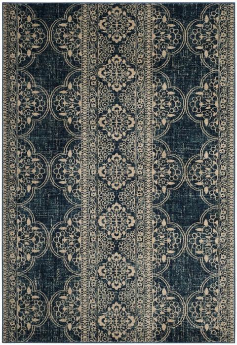 Safavieh Evoke 520 Royal / Ivory-Area Rug-Safavieh-The Rug Truck