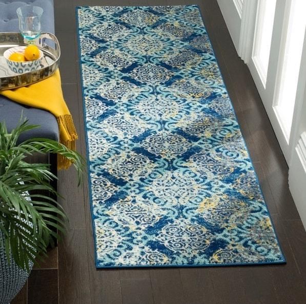 Safavieh Evoke 230 Royal / Light Blue-Area Rug-Safavieh-The Rug Truck