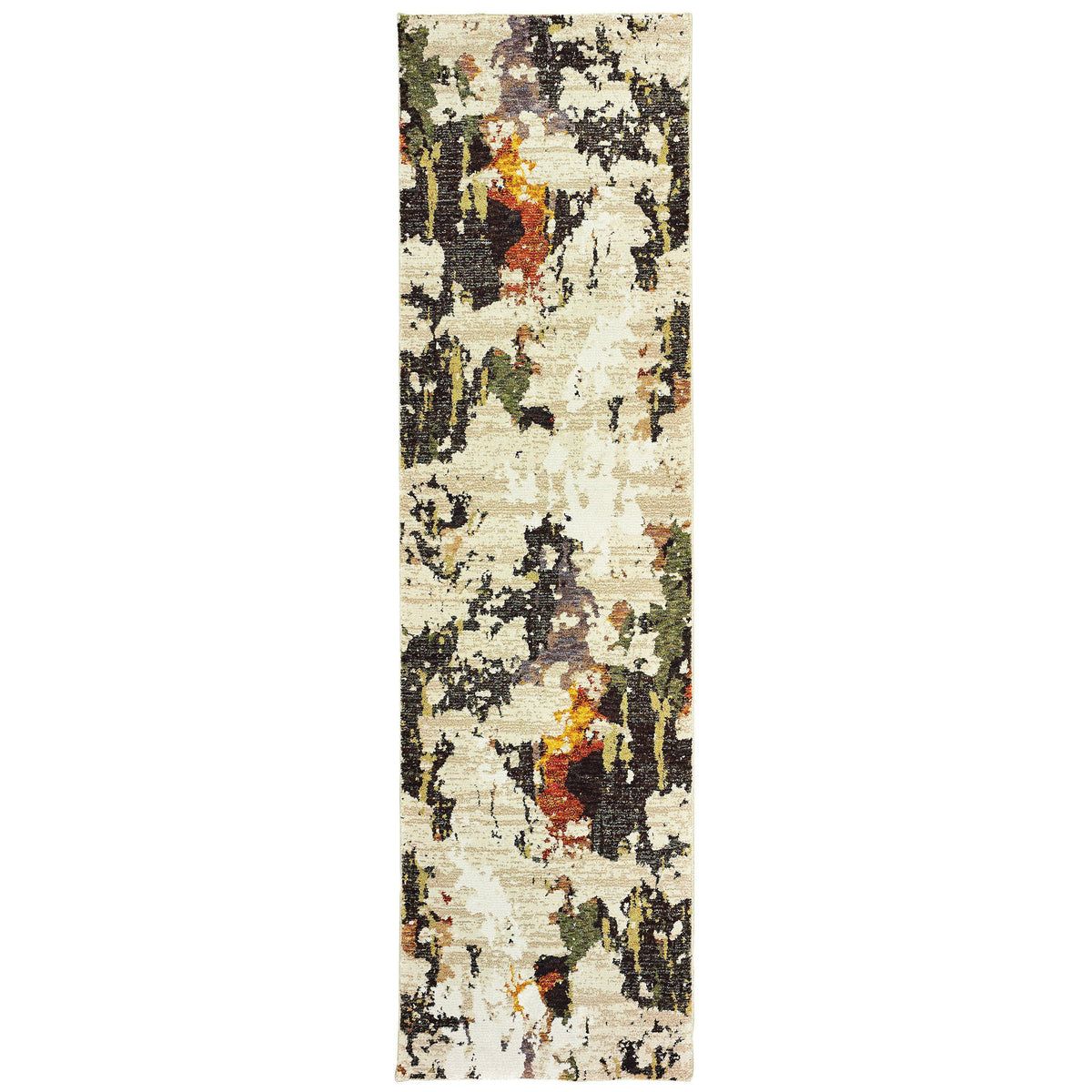 Evolution - 7770J - Beige/Charcoal-Area Rug-Oriental Weavers-The Rug Truck