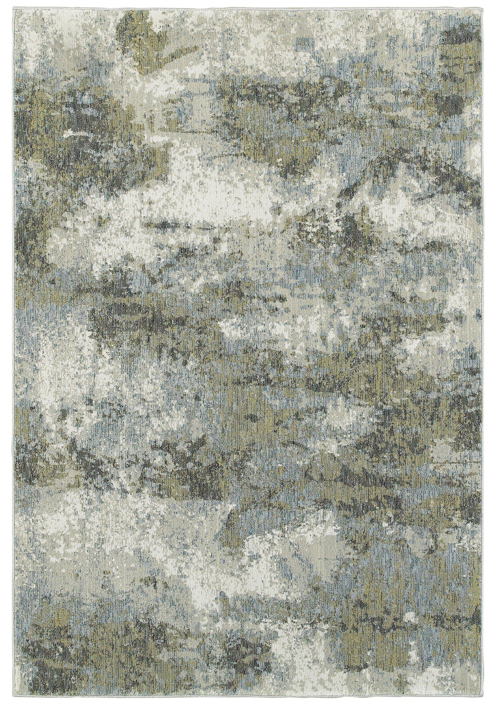 Evolution - 8039E - Blue/Green-Area Rug-Oriental Weavers-The Rug Truck