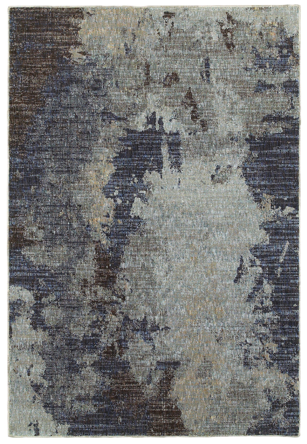 Evolution - 8049B - Navy/Blue-Area Rug-Oriental Weavers-The Rug Truck