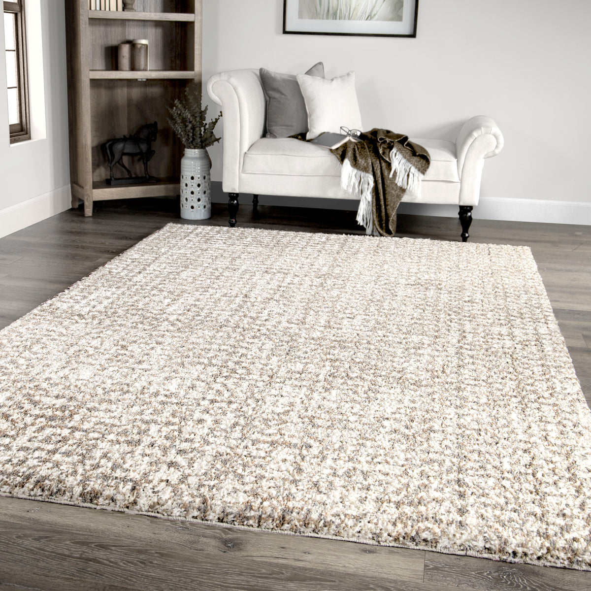 Palmetto Living Cotton Tail Ditto White Area Rug - 2&#39;3&quot; x 8&#39;0&quot;