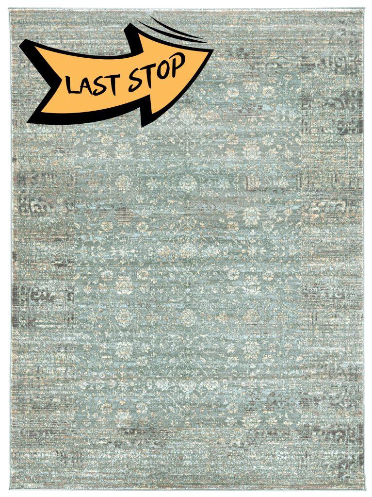 Francesca 500 Green Area Rug 33 X 411