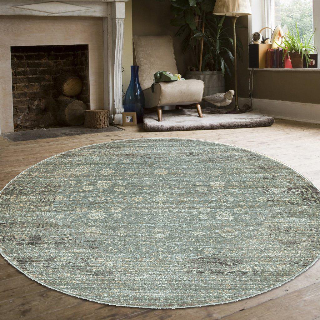 Francesca 500 Green Area Rug