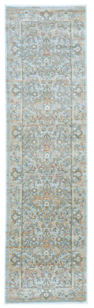 Francesca 502 Light Blue Area Rug 22 X 77