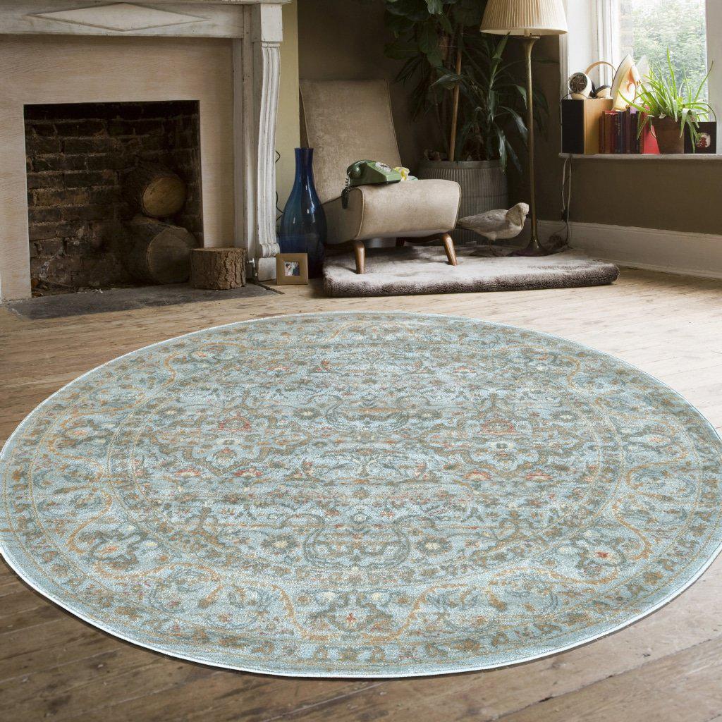 Francesca 502 Light Blue Area Rug
