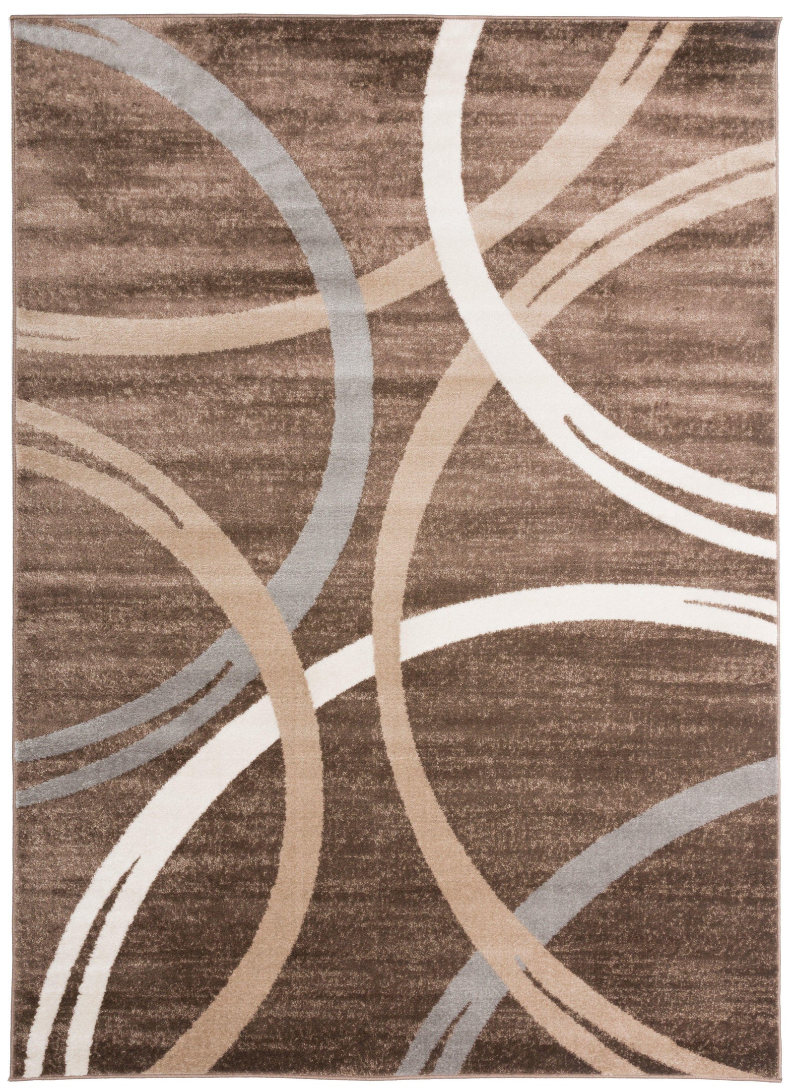 Toscana 377 Brown Area Rug-Area Rug-World Rug Gallery-3'3" x 5'-The Rug Truck