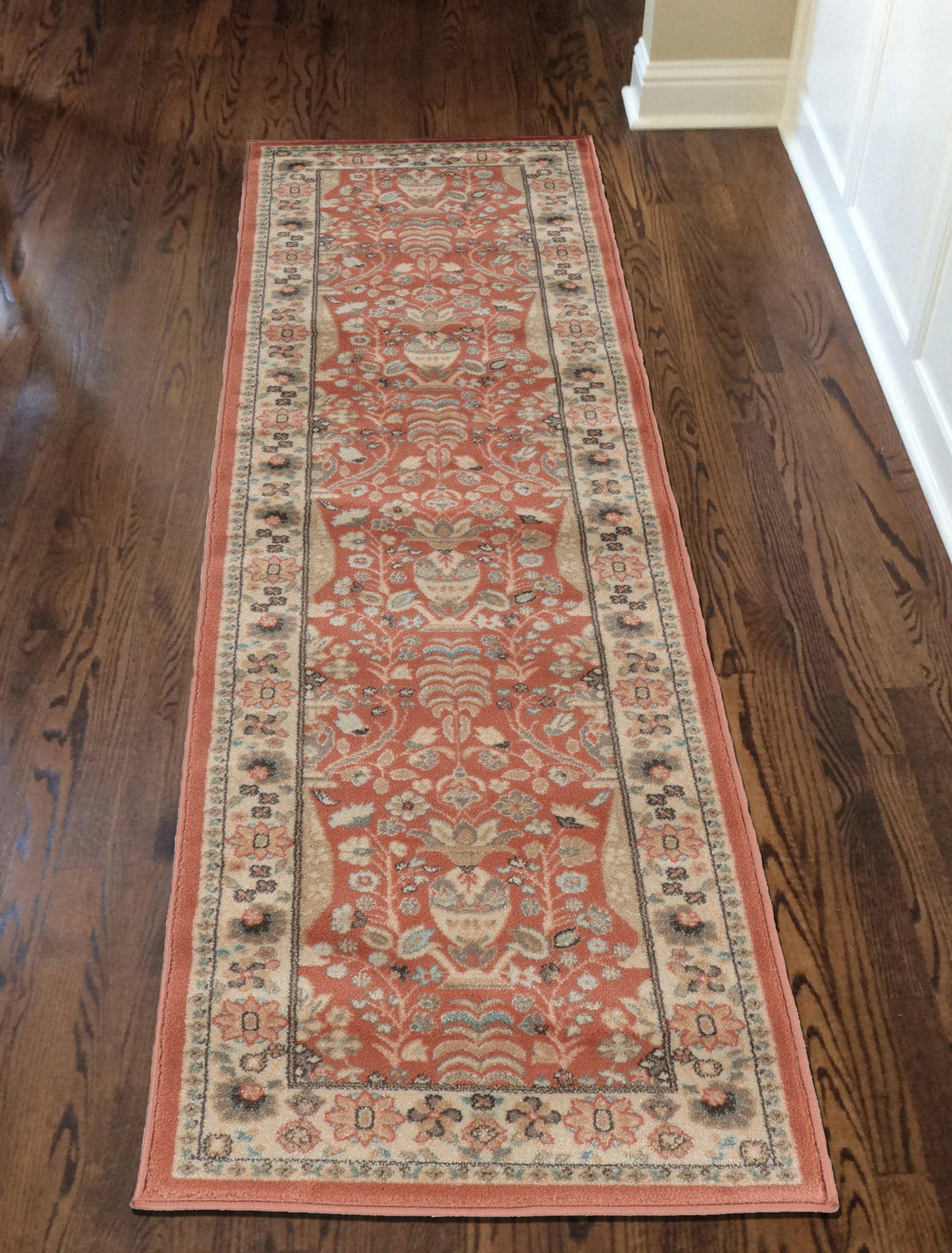 Lazio 03 Terracotta Area Rug-Area Rug-The Rug Truck-2&#39;2 x 7&#39;7-The Rug Truck