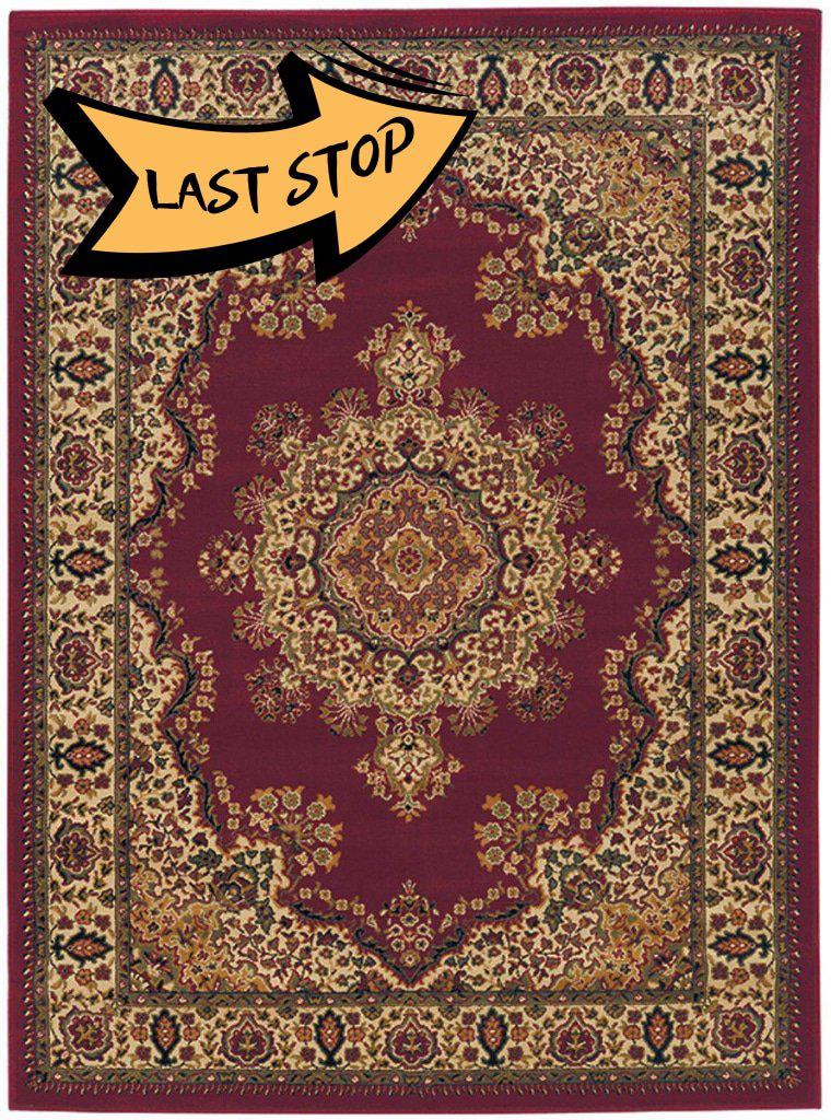 Genevieve 1191 Burgundy Area Rug 33 X 411