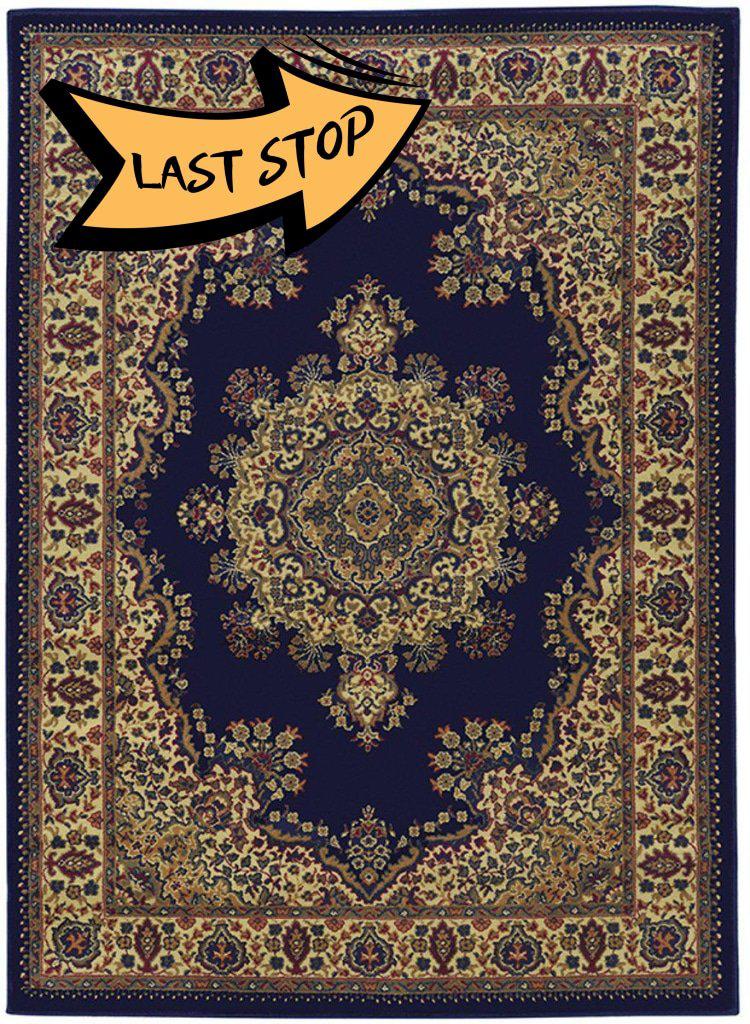 Genevieve 1191 Navy Area Rug 33 X 411