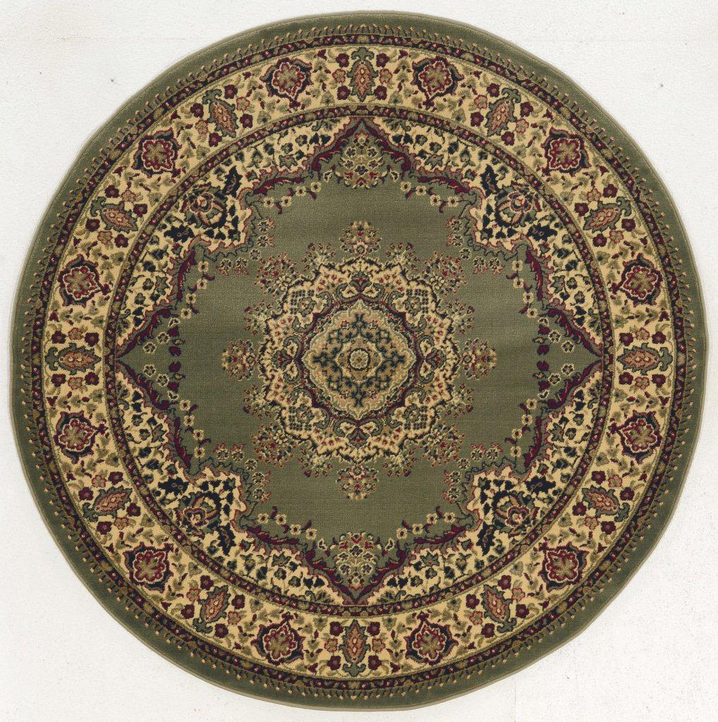 Genevieve 1191 Sage Area Rug 53 Round