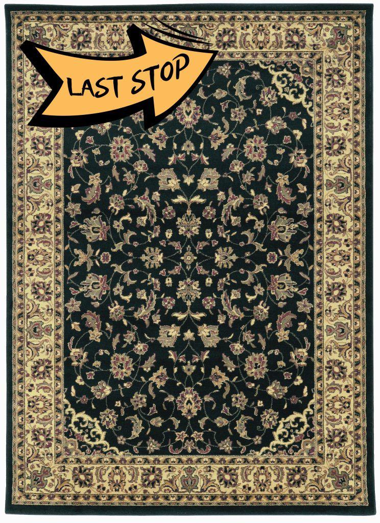 Genevieve 953 Black Area Rug 33 X 411
