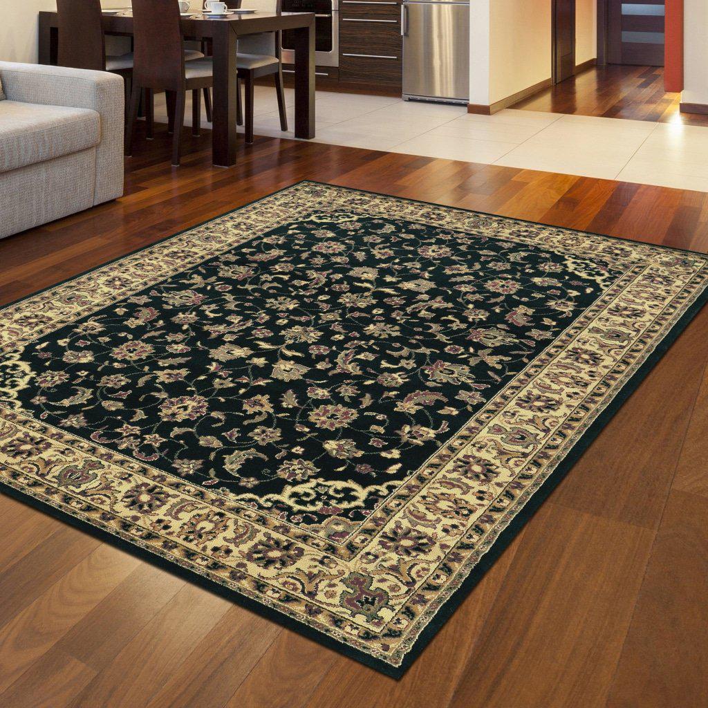 Genevieve 953 Black Area Rug