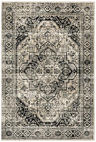 The Rug Truck Savannah 429g Grey Area Rug (7'10" X 10')