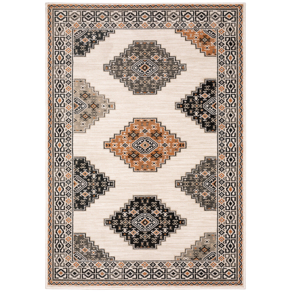 The Rug Truck Savannah 640a Ivory Area Rug (7&#39;10&quot; X 10&#39;)