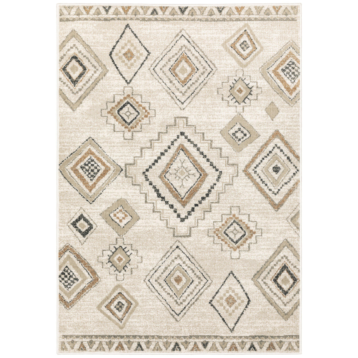 The Rug Truck Savannah 660b Ivory Area Rug (7&#39;10&quot; X 10&#39;)