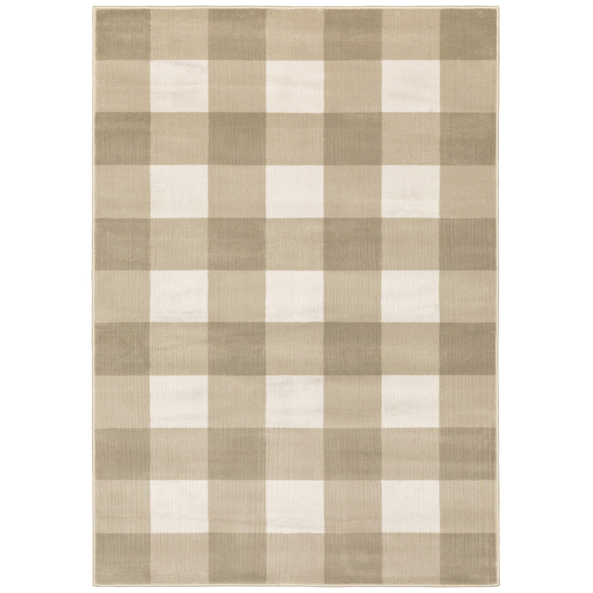 The Rug Truck Savannah 678a Beige Area Rug (7&#39;10&quot; X 10&#39;)
