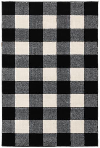 The Rug Truck Savannah 678d Black Area Rug (7&#39;10&quot; X 10&#39;)