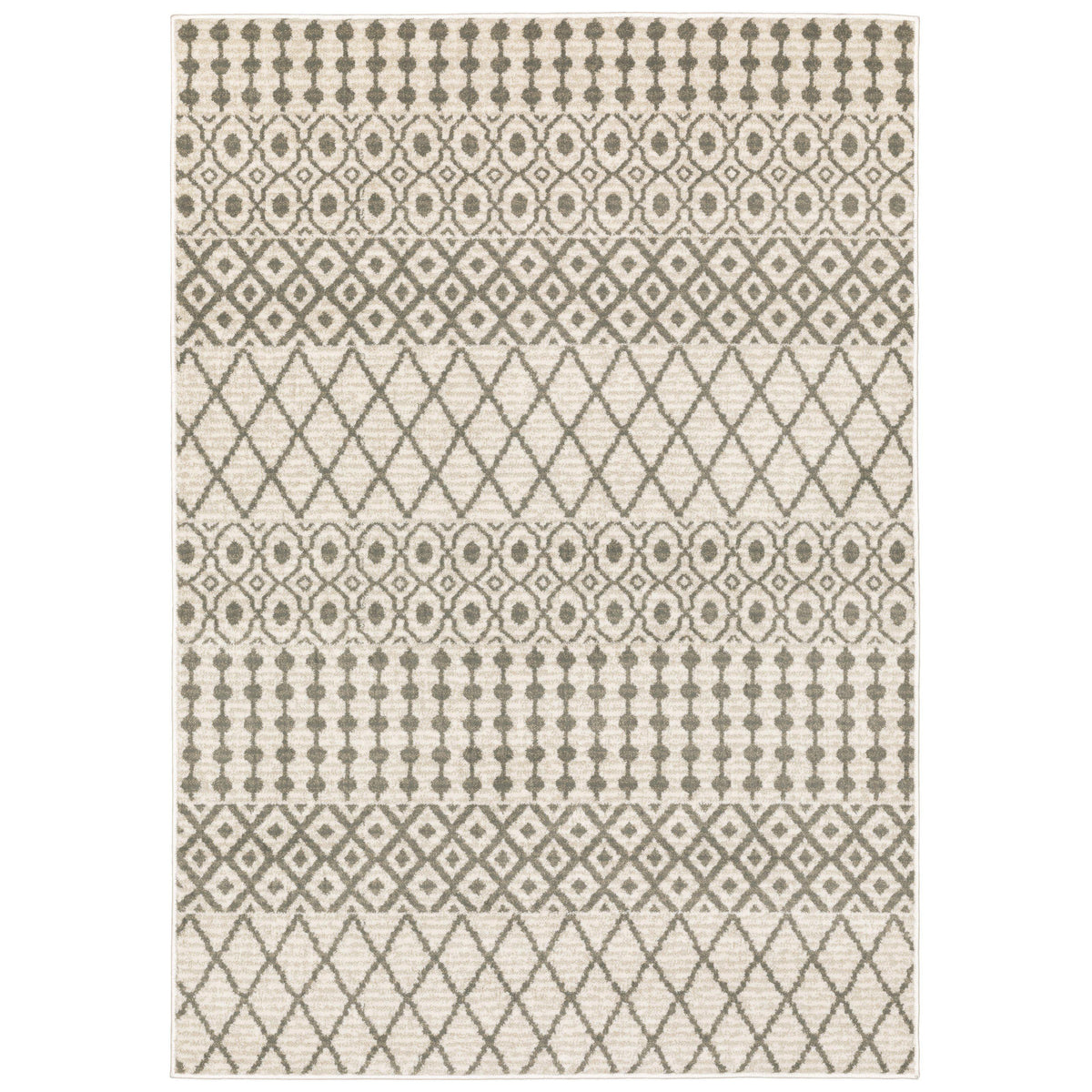 The Rug Truck Savannah 717b Ivory Area Rug (7&#39;10&quot; X 10&#39;)