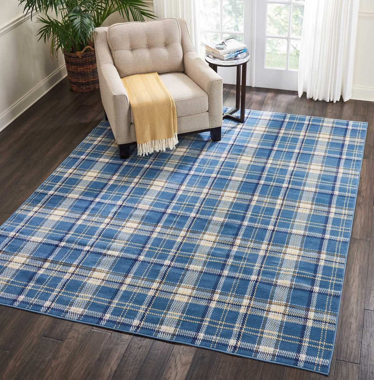 Grafix GRF03 Blue Area Rug-Area Rug-Nourison-The Rug Truck
