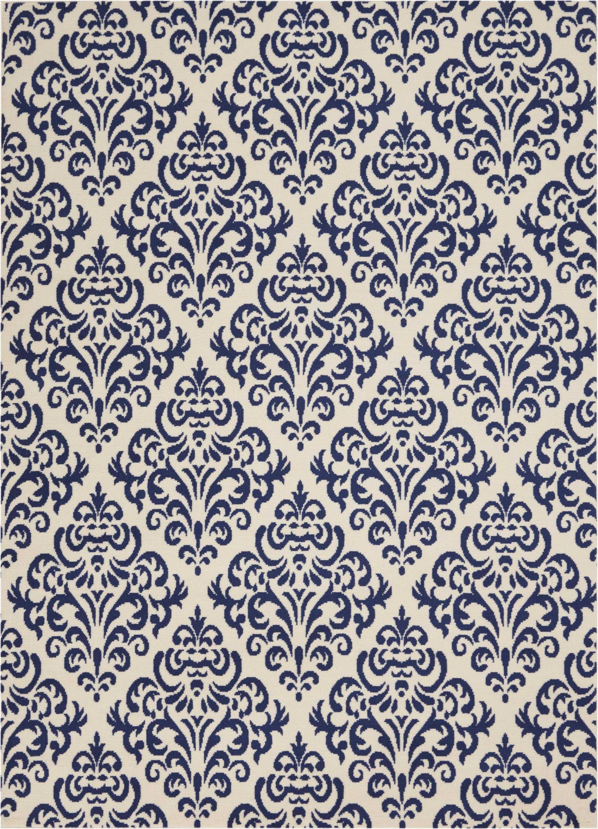 Grafix GRF06 White Blue Area Rug-Area Rug-Nourison-The Rug Truck