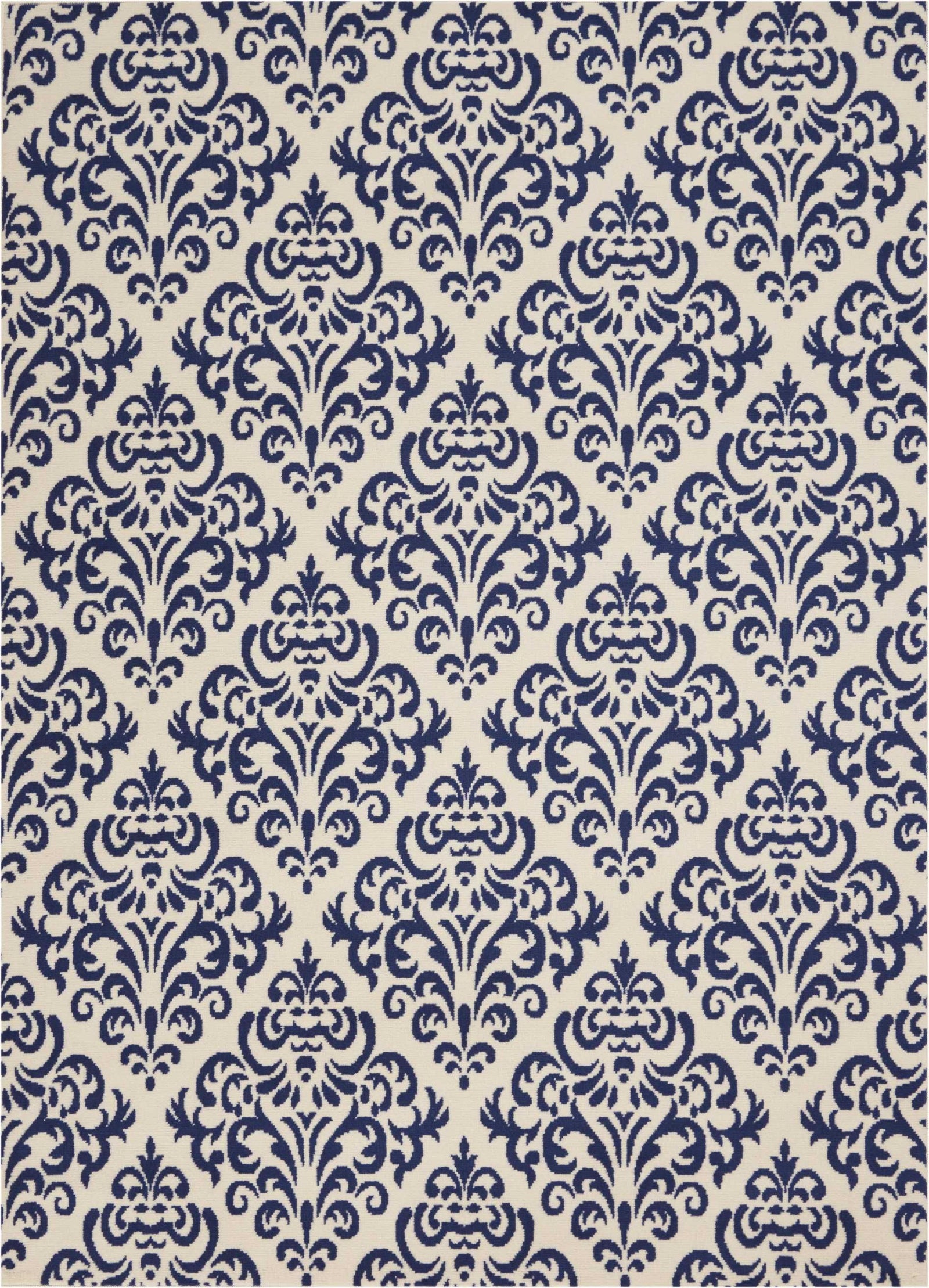 Grafix GRF06 White Blue Area Rug-Area Rug-Nourison-The Rug Truck
