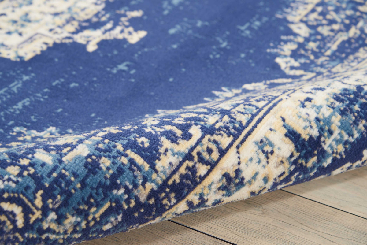 Grafix GRF14 Navy Blue Area Rug-Area Rug-Nourison-The Rug Truck
