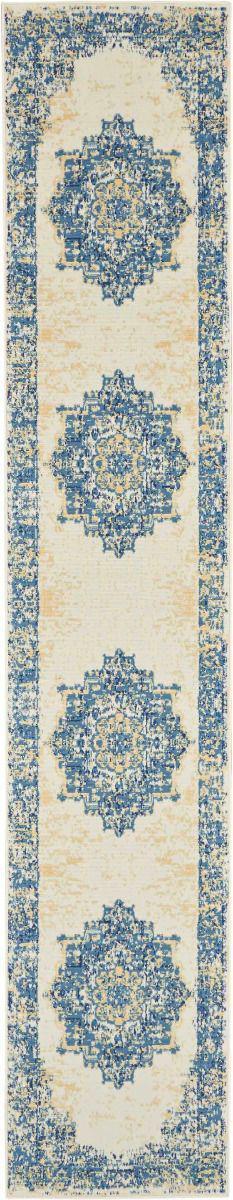 Grafix GRF14 White Area Rug-Area Rug-Nourison-The Rug Truck