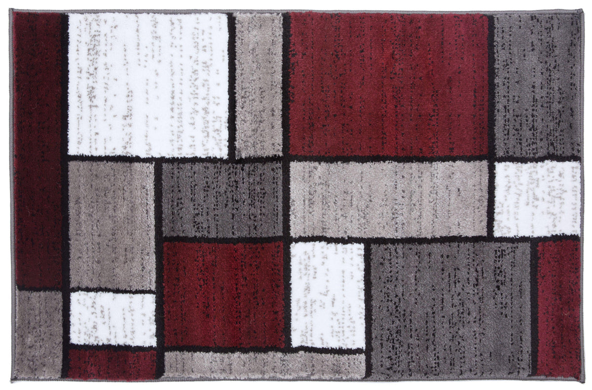 Alpine 106 Red Area Rug-Area Rug-World Rug Gallery-2&#39; x 3&#39;-The Rug Truck