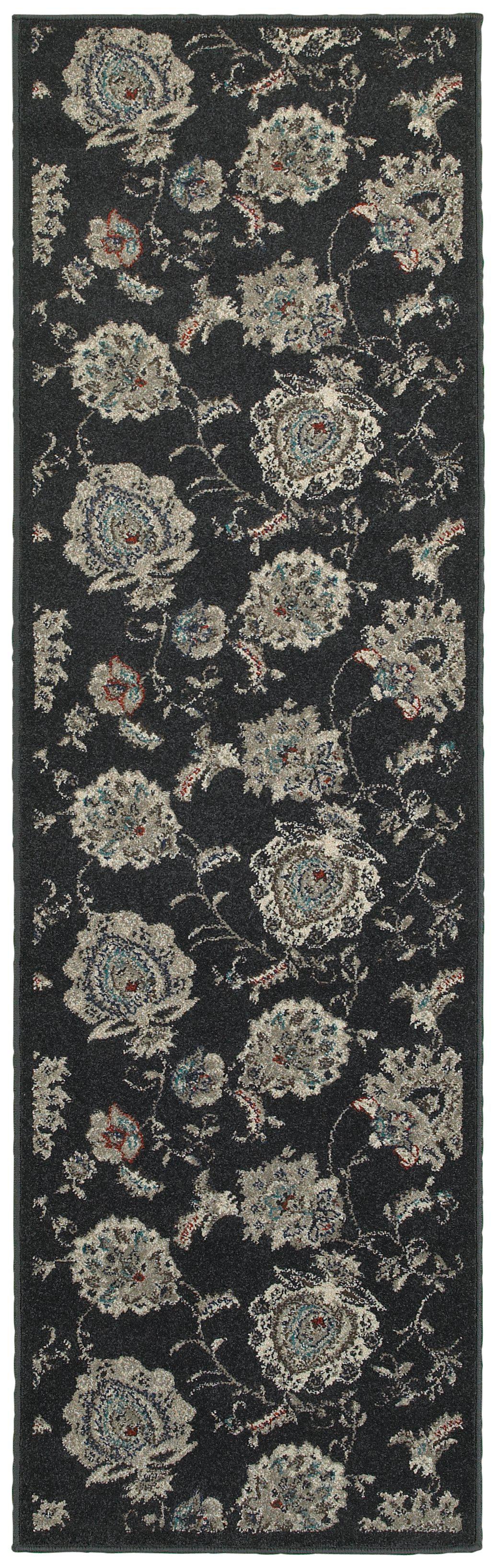 The Rug Truck Shetland 2444i Midnight Area Rug (2&#39; 3&quot; X  7&#39; 6&quot;)