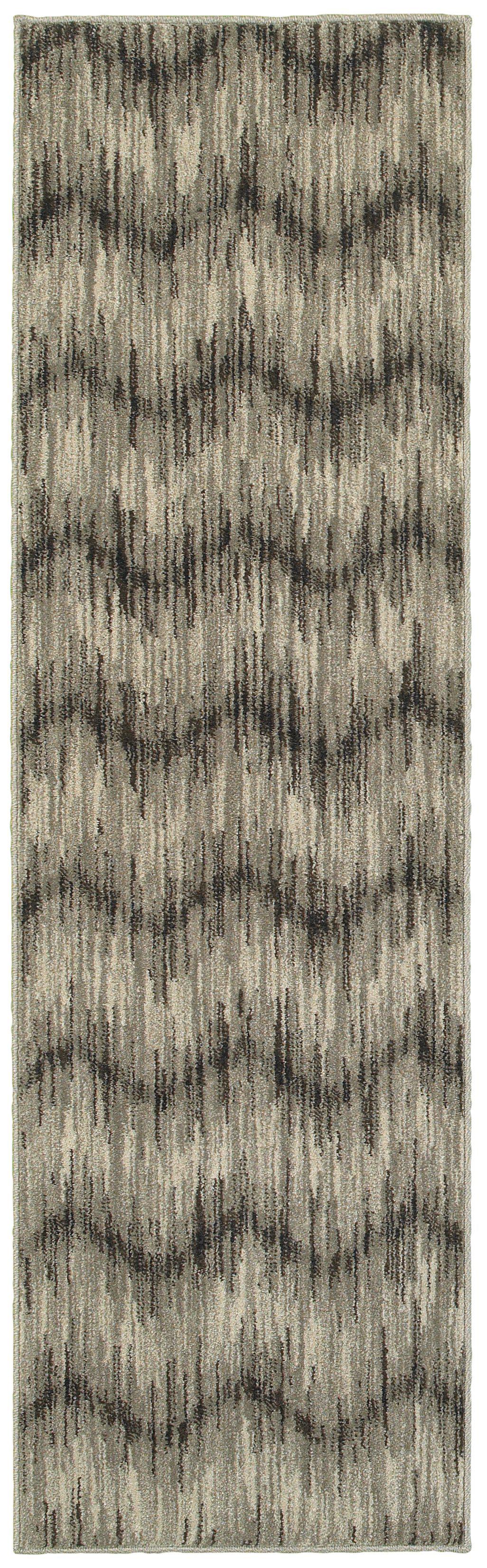 Shetland 6608a Grey Area Rug (2&#39; 3&quot; X  7&#39; 6&quot;)