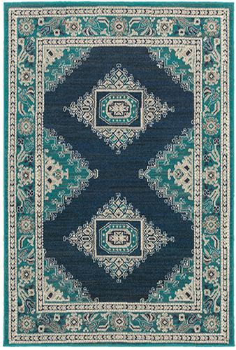 The Rug Truck Shetland 6658a Blue Area Rug (7'10" X 10'10")