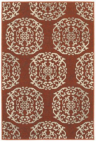 The Rug Truck Shetland 6672b Red Area Rug (7&#39;10&quot; X 10&#39;10&quot;)