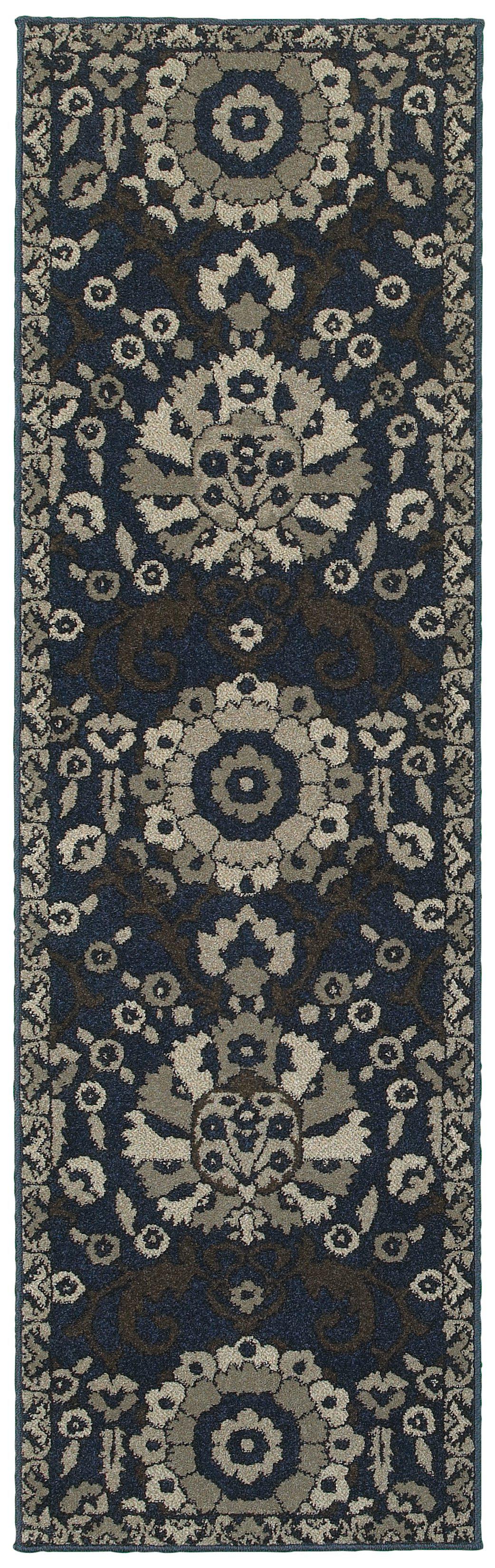 The Rug Truck Shetland 6682a Midnight Area Rug (2&#39; 3&quot; X  7&#39; 6&quot;)