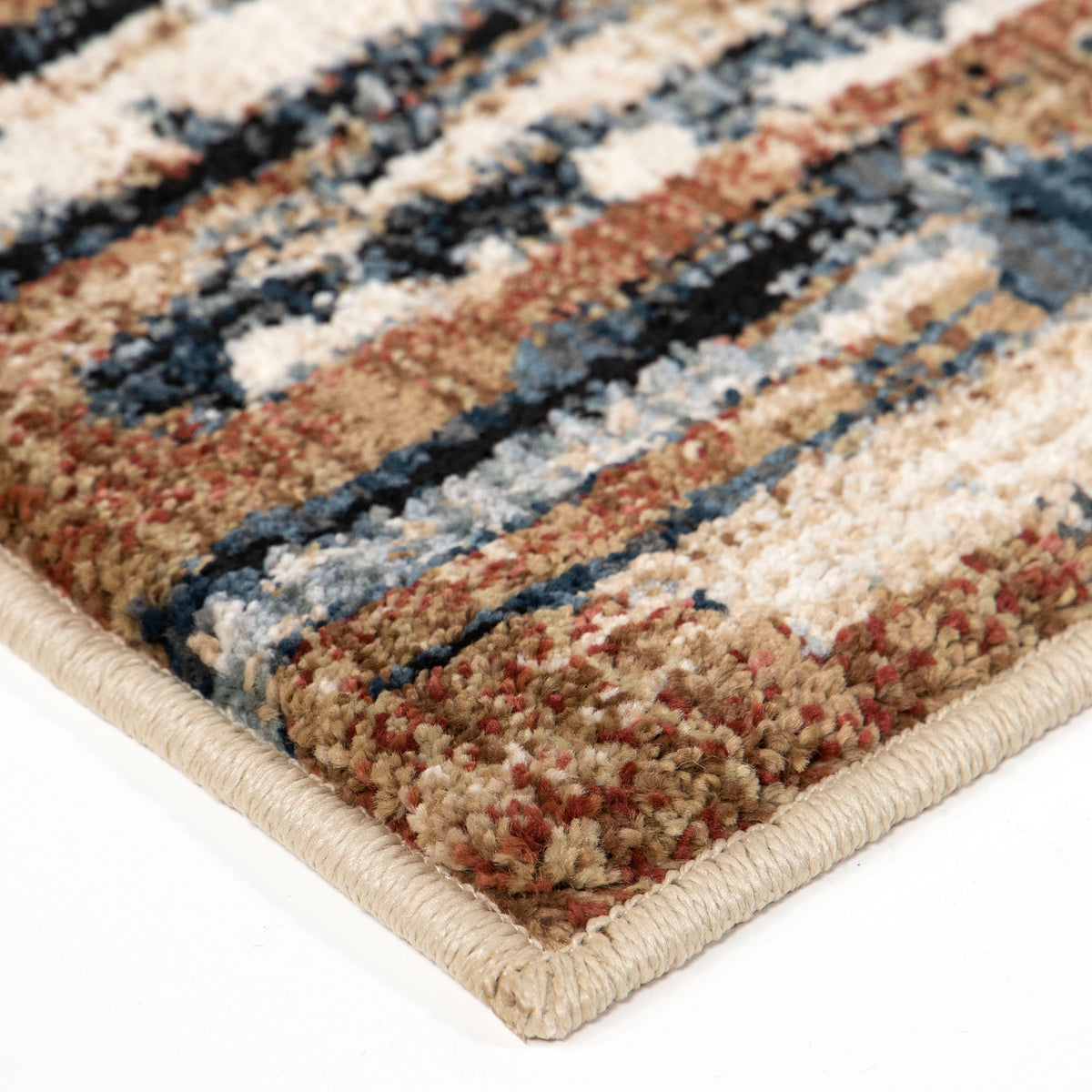 Palmetto Living Adagio Tree Tracks Indigo Area Rug - 2&#39;2&quot; x 8&#39;