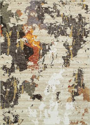 Evolution - 7770J - Beige/Charcoal-Area Rug-Oriental Weavers-The Rug Truck