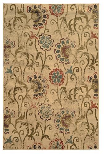 The Rug Truck Bridger 4877b Ivory Area Rug (10&#39; X 13&#39;)