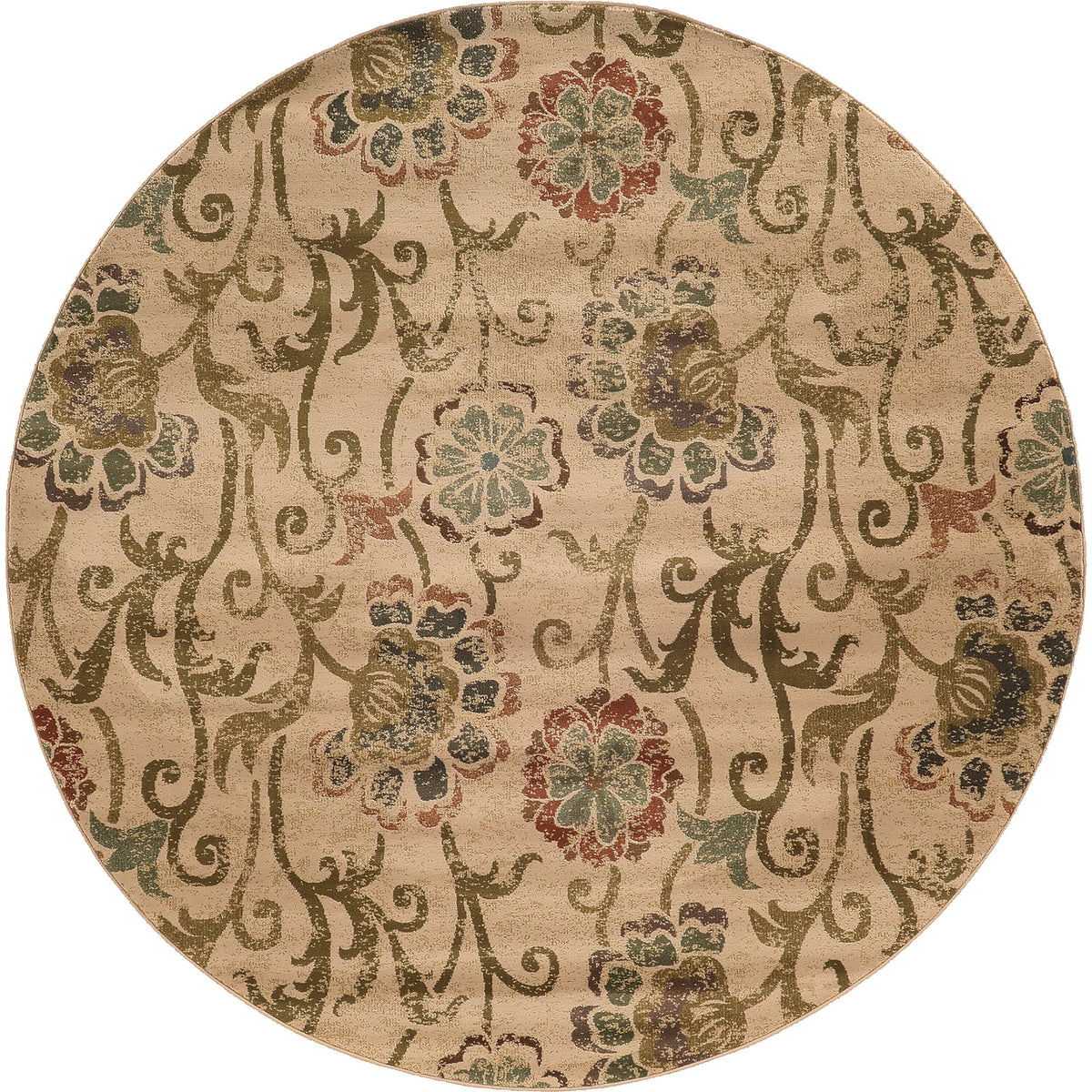 Bridger 4877b Ivory Area Rug (7&#39; 8&quot;)