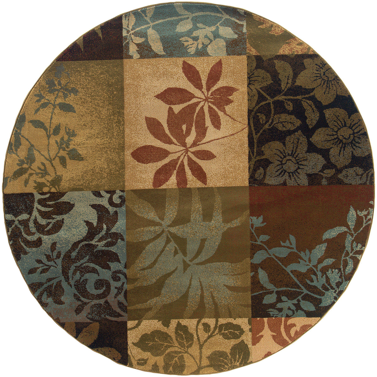 The Rug Truck Bridger 58b Green Area Rug (7&#39; 8&quot;)