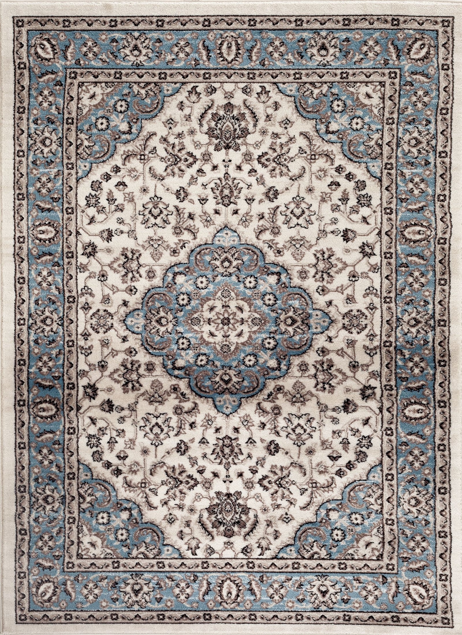 Toscana 300 Blue Area Rug-Area Rug-World Rug Gallery-2' x 3'-The Rug Truck
