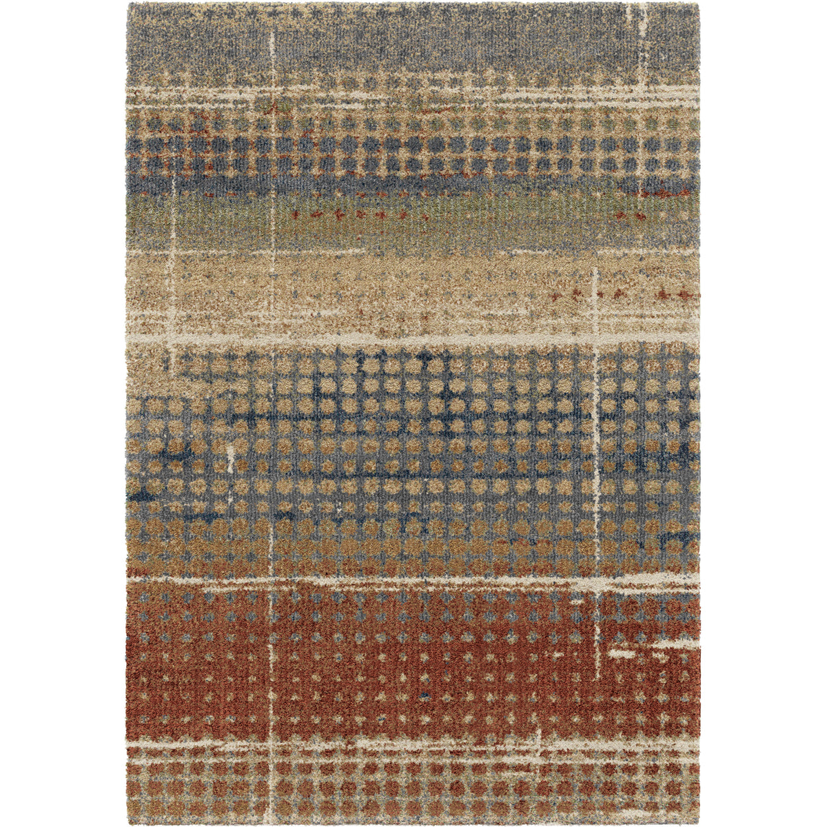 Palmetto Living Next Generation Delgato Multi Area Rug - 7.1&quot; x 10.10&quot;
