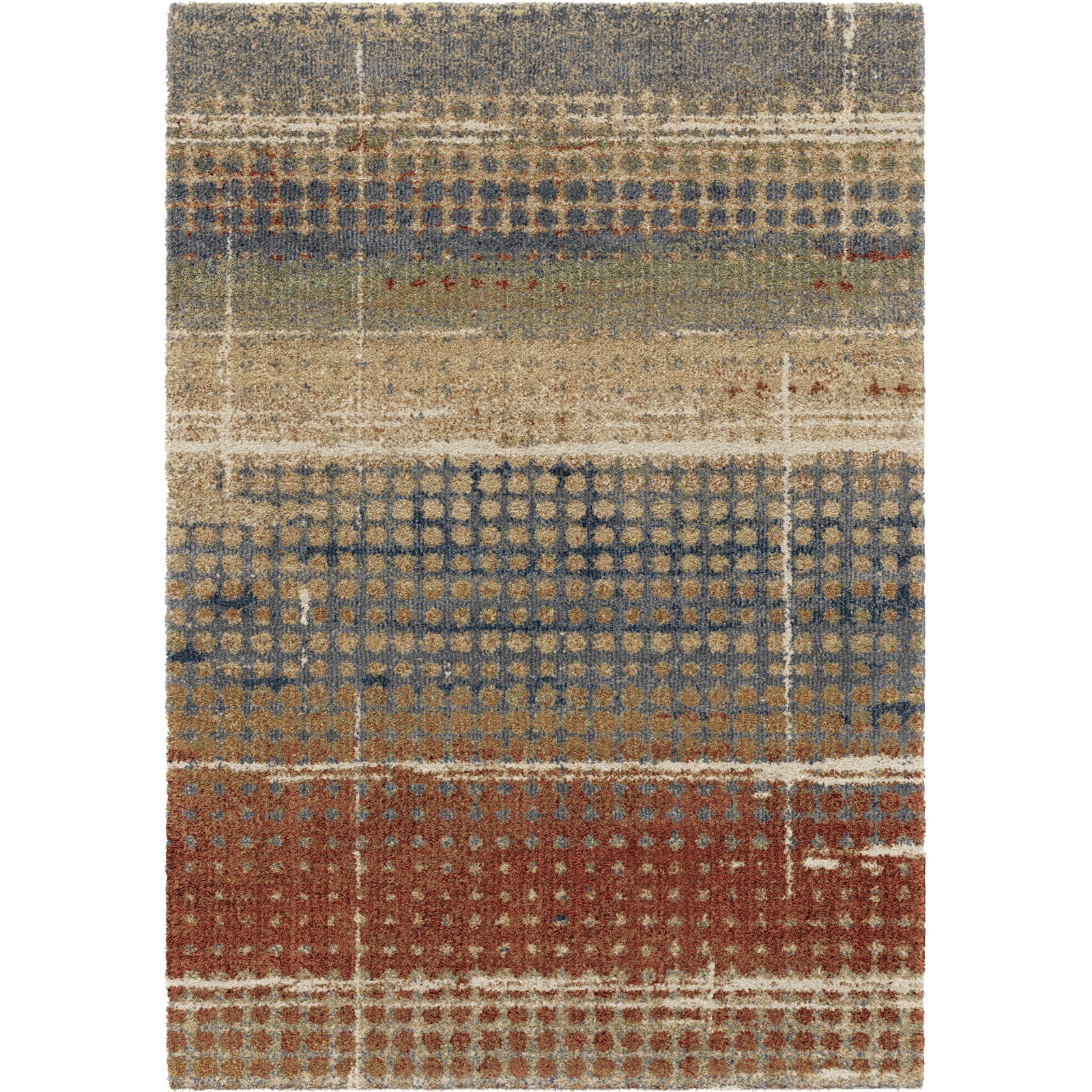 Palmetto Living Next Generation Delgato Multi Area Rug - 7.1" x 10.10"