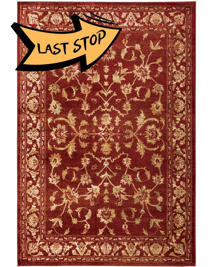 Juliette 1331S Red/gold 110 X 7 6 Area Rug