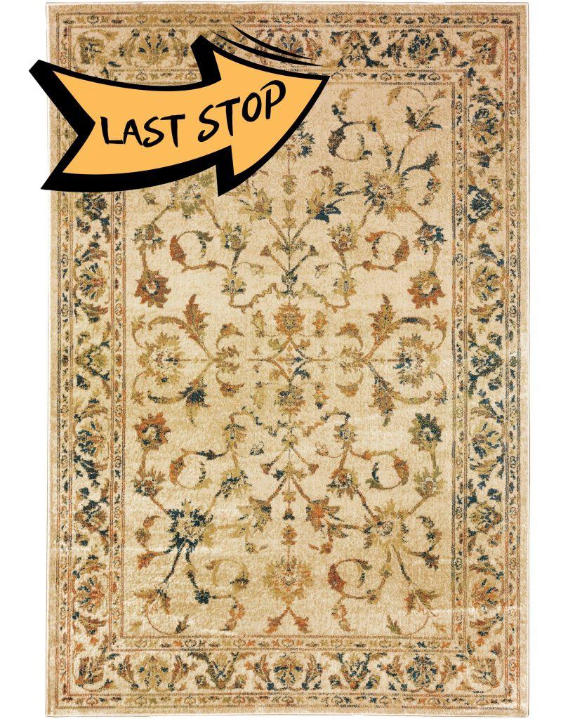 Juliette 1331V Beige/gold 110 X 7 6 Area Rug