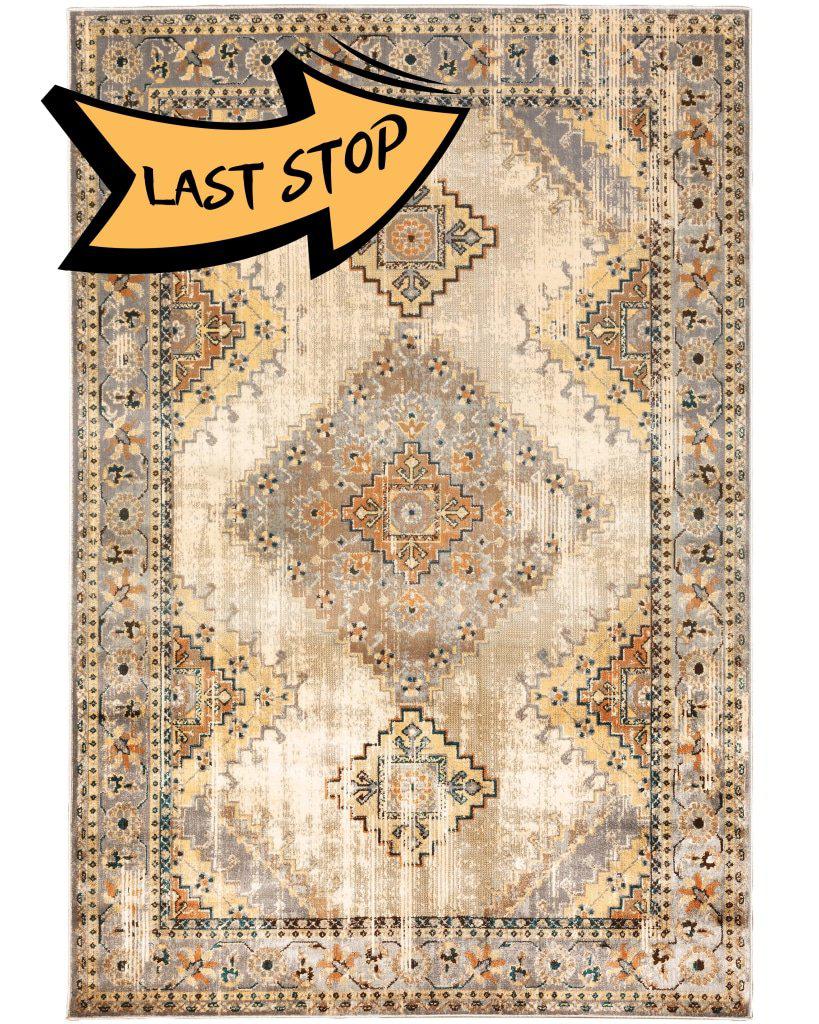 Juliette 203W Grey/beige 110 X 7 6 Area Rug