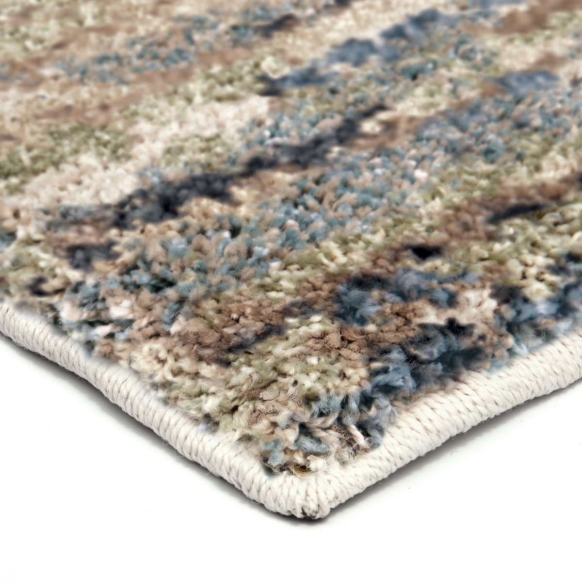 Palmetto Living Next Generation Multi solid Muted Blue Area Rug - 7&#39;10&quot; x 10&#39;10&quot;