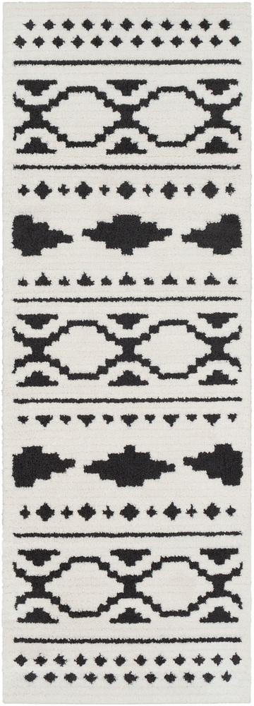 Maggie Black 2&#39;7&quot; x 7&#39;3&quot; Rug