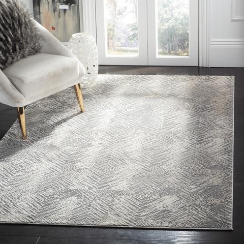 Safavieh Meadow 338 Ivory / Grey-Area Rug-Safavieh-The Rug Truck