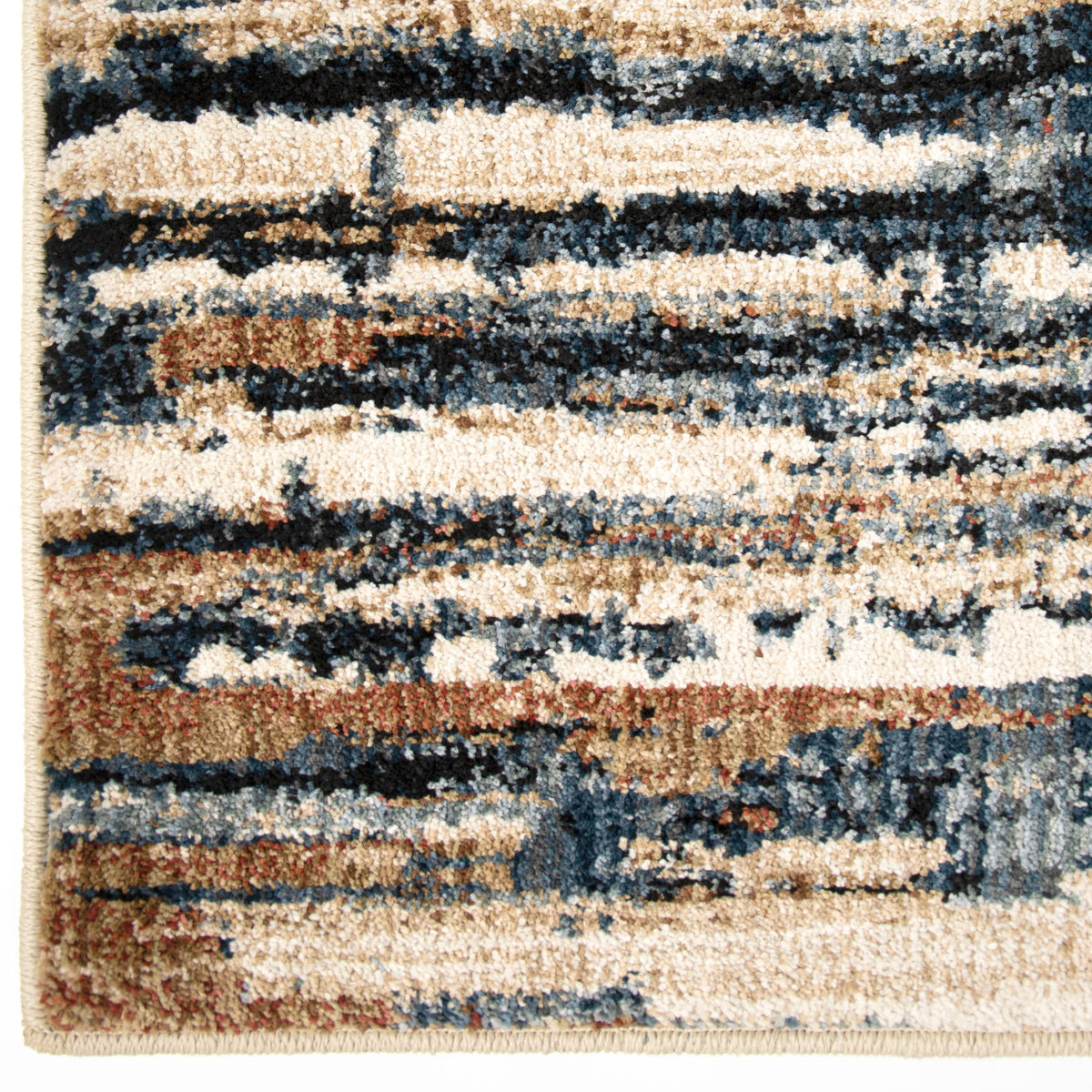 Palmetto Living Adagio Tree Tracks Indigo Area Rug - 2&#39;2&quot; x 8&#39;