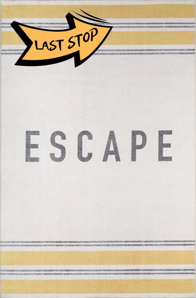 Novogratz By Momeni District Dis-4 Escape Yellow Area Rug 33 X 5